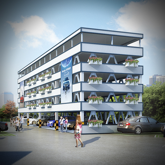 升降橫移類機械停車設備